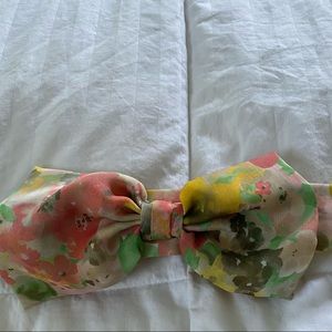 big soft bow headband